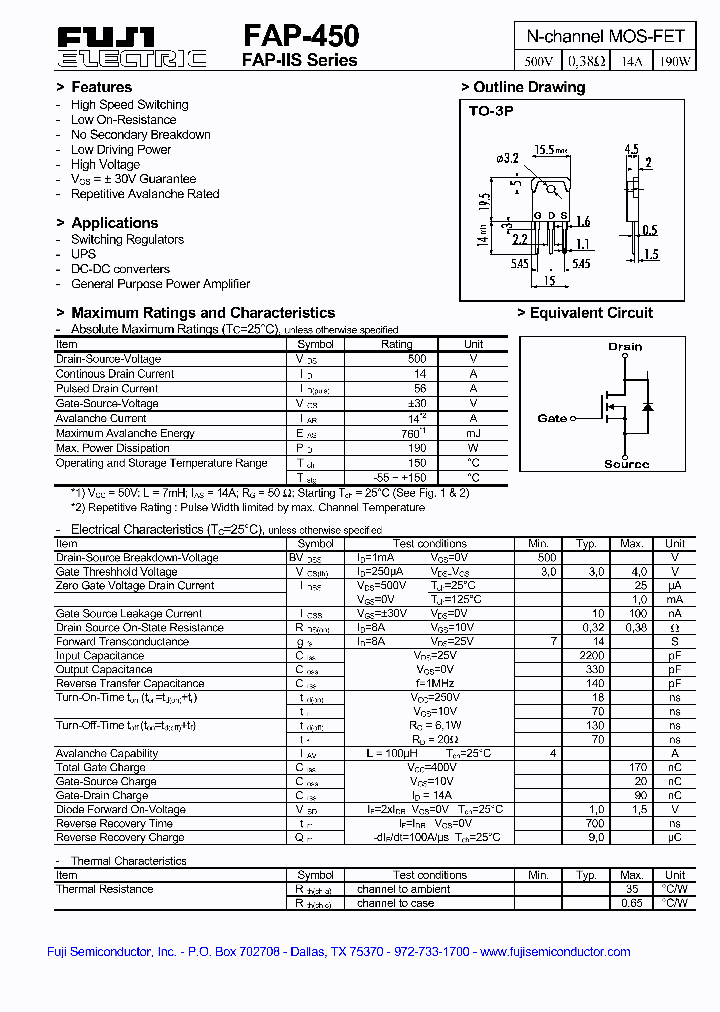 FAP-450_4526979.PDF Datasheet