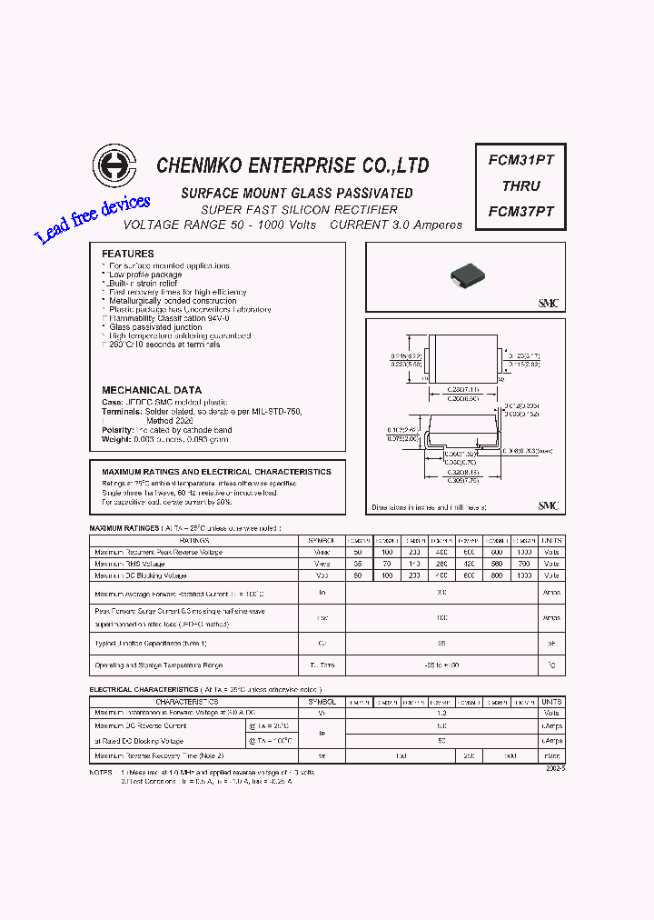 FCM36PT_4508103.PDF Datasheet