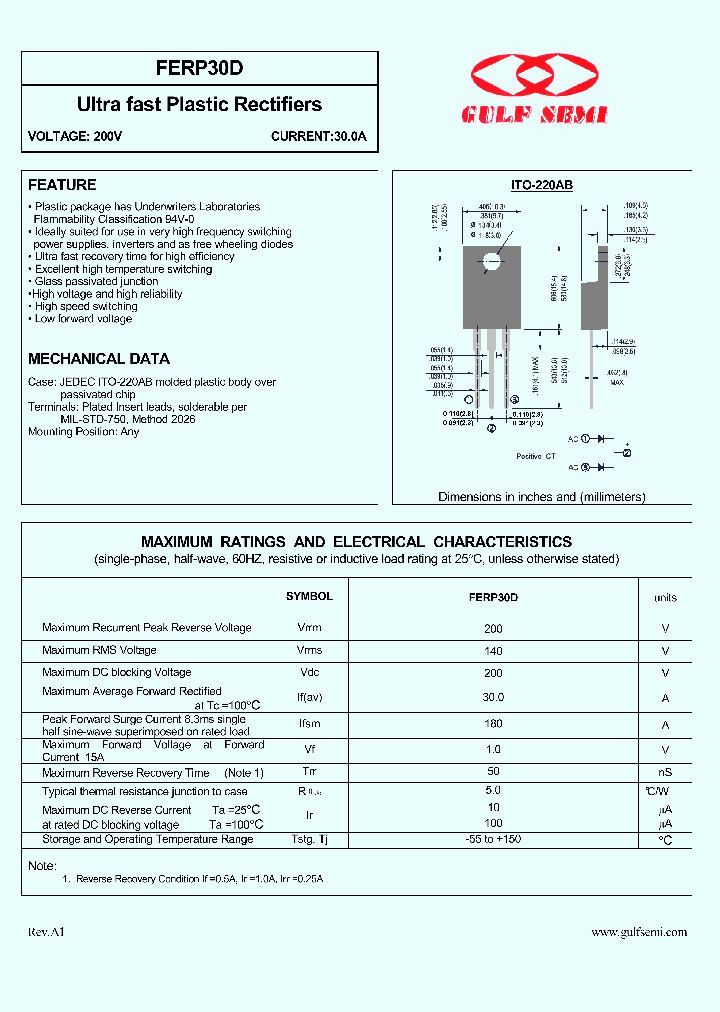 FERP30D_4618912.PDF Datasheet