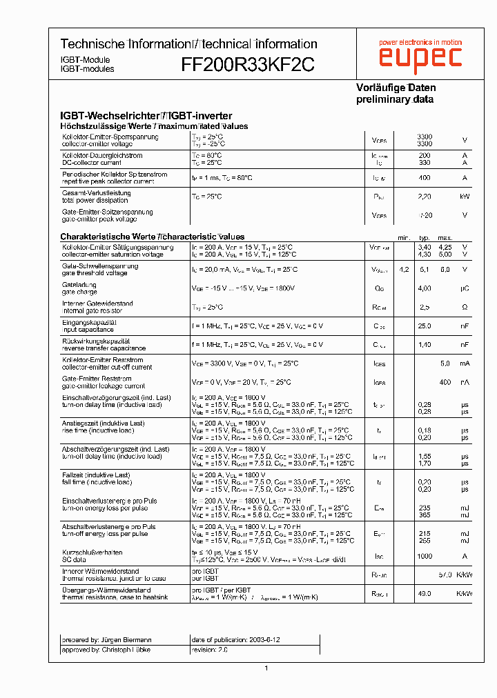 FF200R33KF2C_4232267.PDF Datasheet