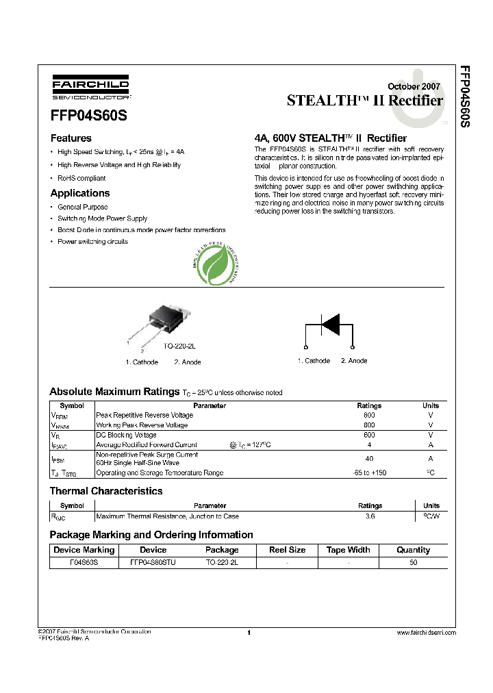 FFP04S60S_4292175.PDF Datasheet