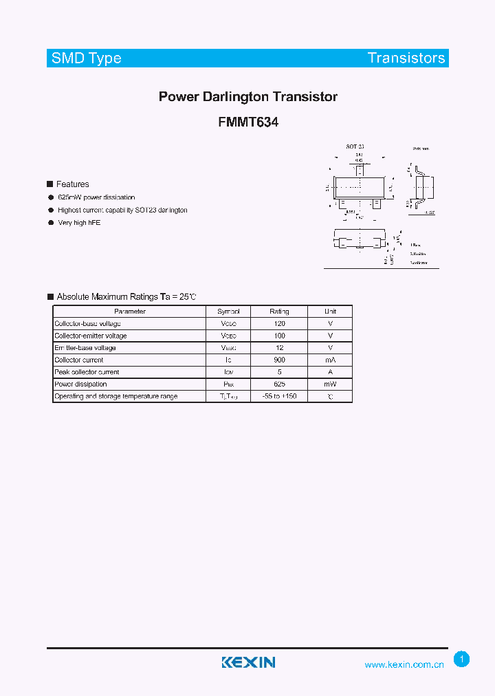 FMMT634_4276089.PDF Datasheet