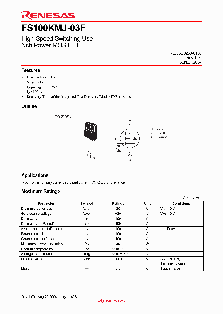 FS100KMJ-03F_4811672.PDF Datasheet