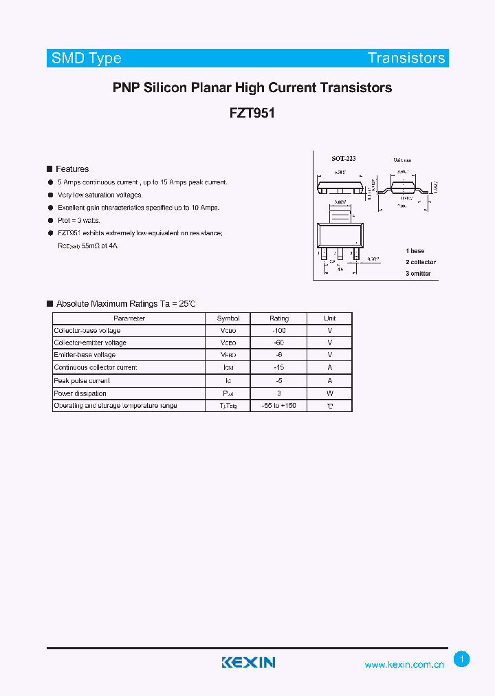 FZT951_4312966.PDF Datasheet