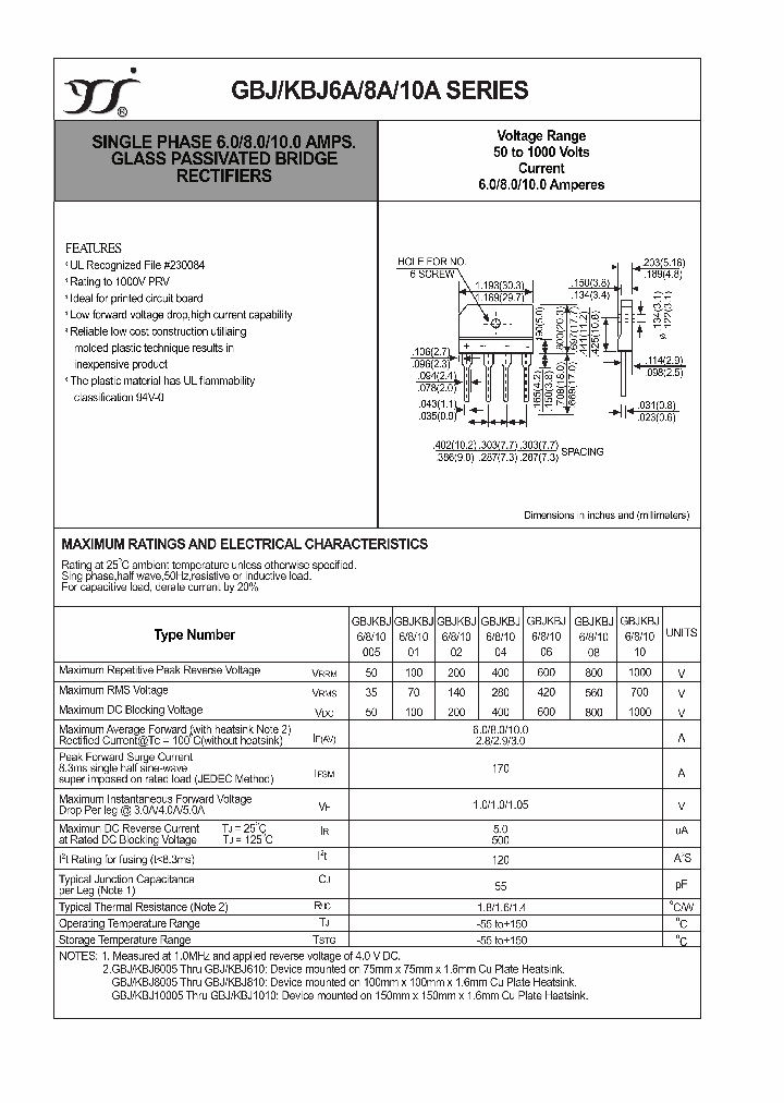 GBJ-KBJ10A_4194366.PDF Datasheet