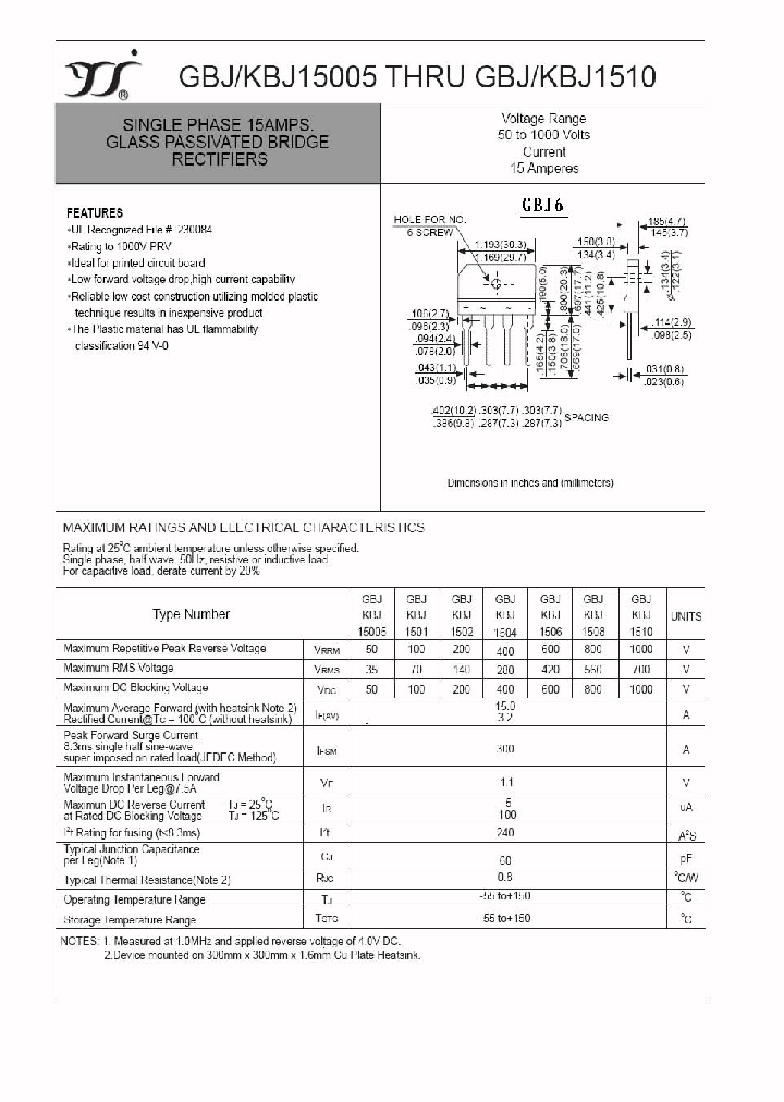 GBJ-KBJ15005_4194367.PDF Datasheet