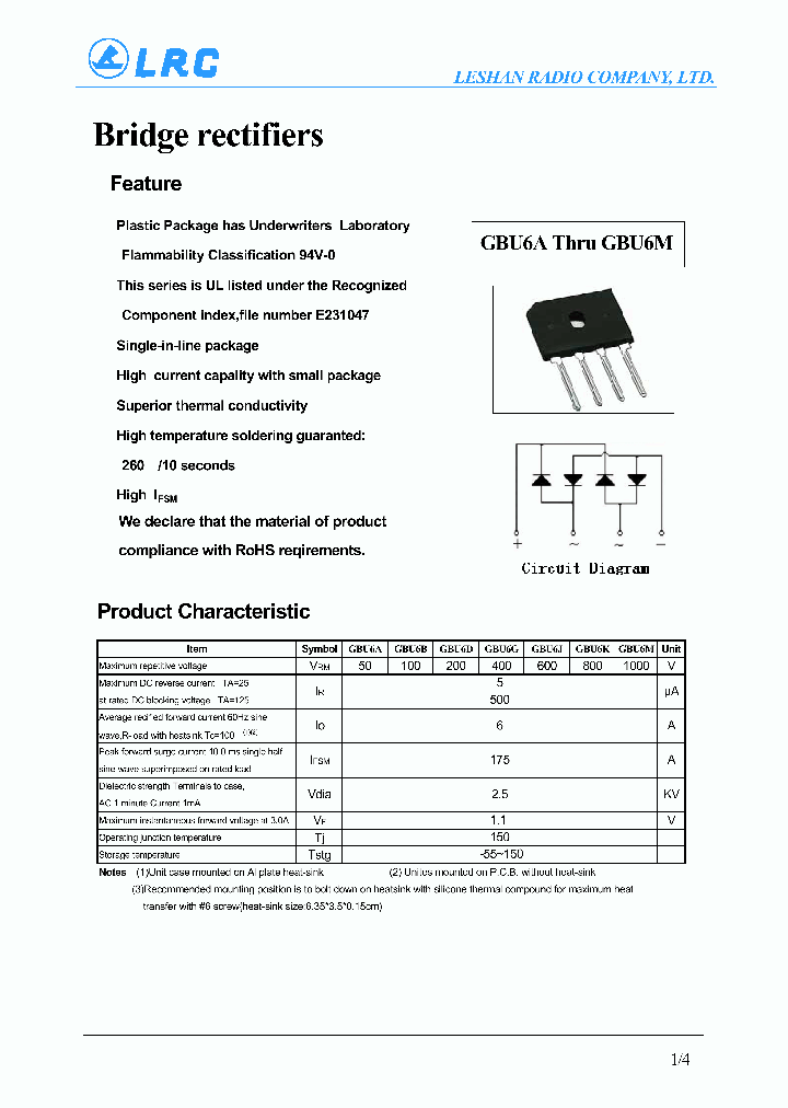 GBU6J_4594097.PDF Datasheet