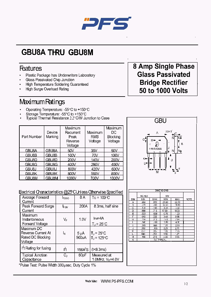 GBU8A_4851165.PDF Datasheet
