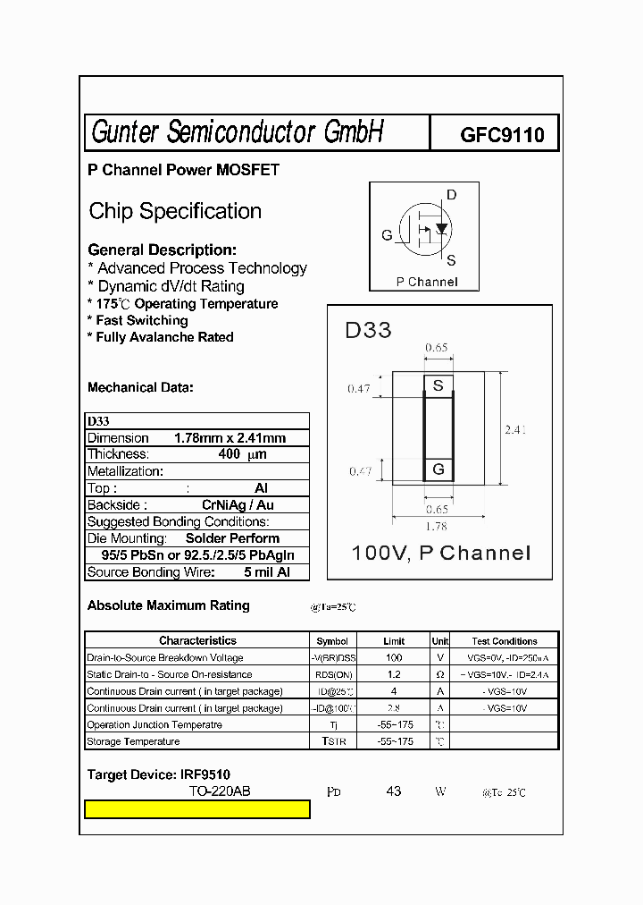 GFC9110_4561775.PDF Datasheet