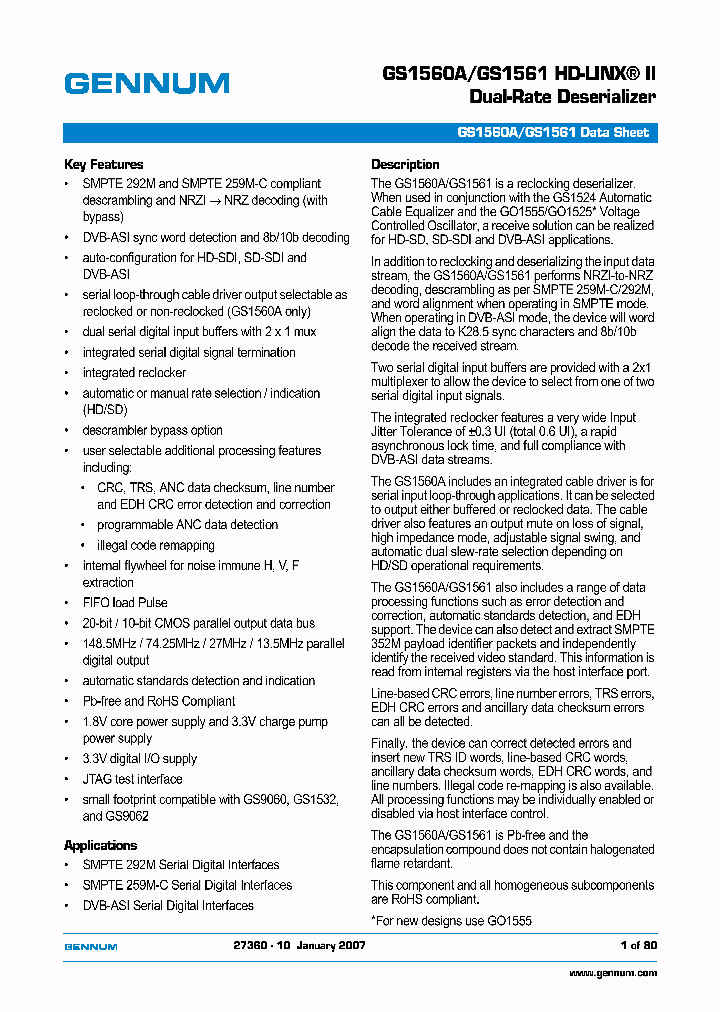 GS1560A07_4489782.PDF Datasheet