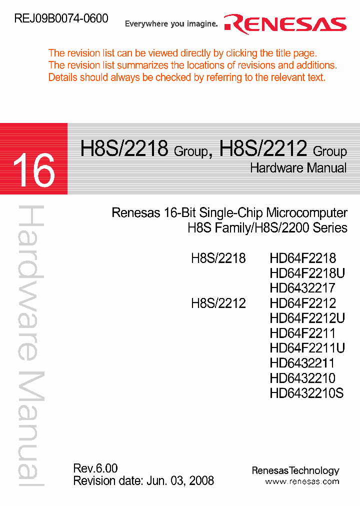 H8S2212_4343675.PDF Datasheet
