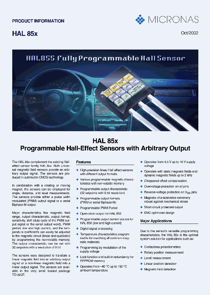 HAL85X_4650386.PDF Datasheet