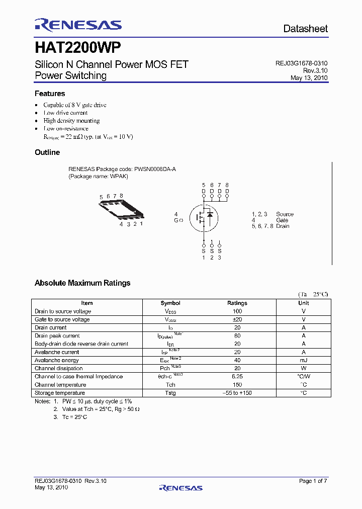 HAT2200WP10_4707141.PDF Datasheet