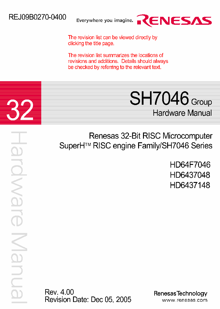 HD64F7046_4403499.PDF Datasheet