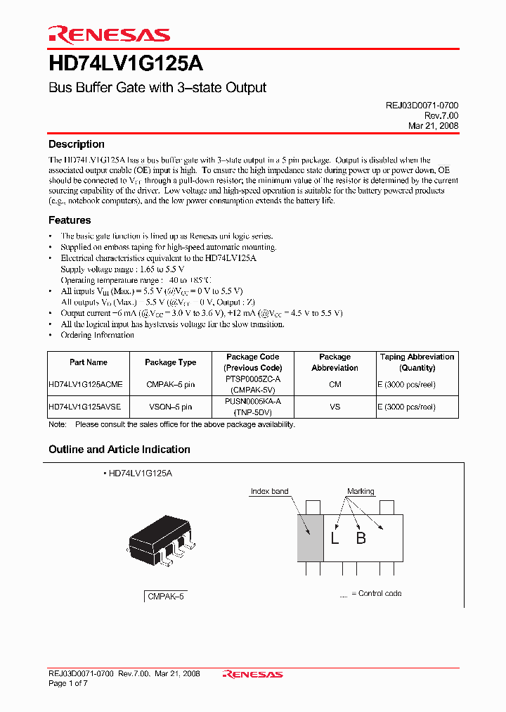 HD74LV1G125A08_4810795.PDF Datasheet