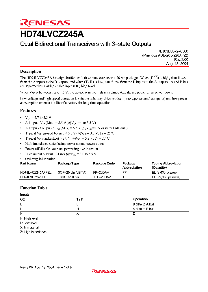 HD74LVCZ245ATELL_4343214.PDF Datasheet