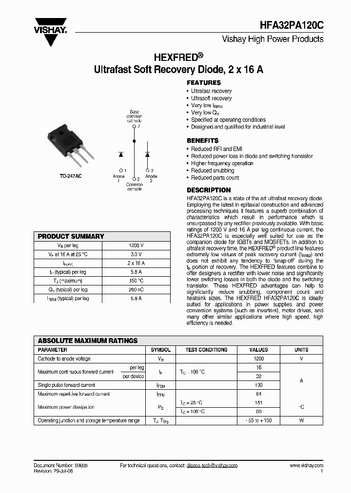 HFA32PA120C_4431177.PDF Datasheet