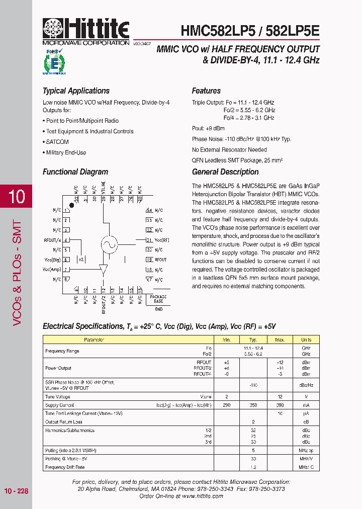 HMC582LP5_4170479.PDF Datasheet
