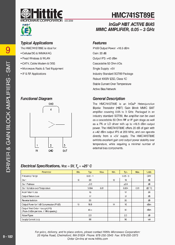 HMC741ST89E_4555820.PDF Datasheet