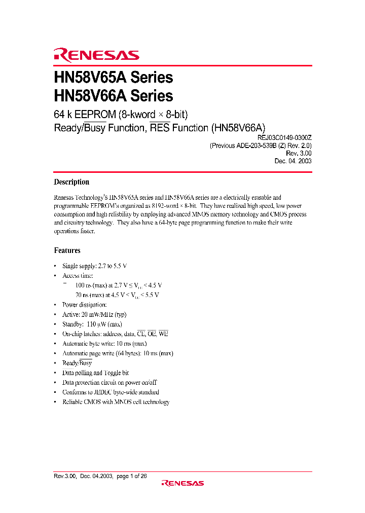 HN58V66AP-10_4553115.PDF Datasheet