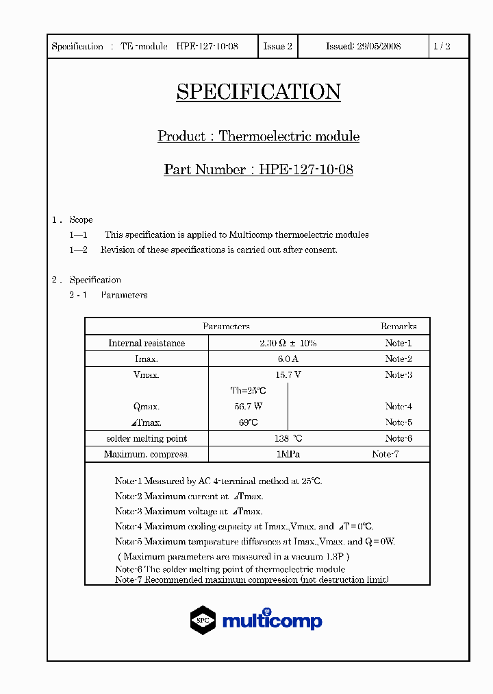 HPE-127-10-08_4648863.PDF Datasheet