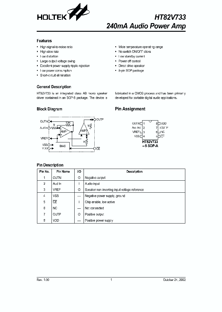 HT82V73302_4271709.PDF Datasheet