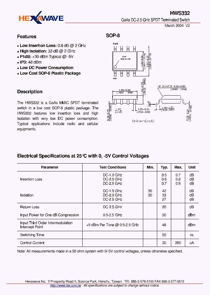 HWS332_4213647.PDF Datasheet