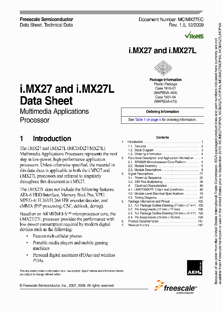 IMX27_4592011.PDF Datasheet