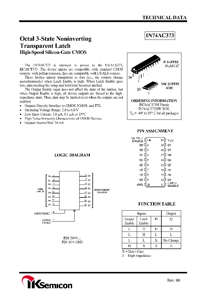 IN74AC373_4378511.PDF Datasheet