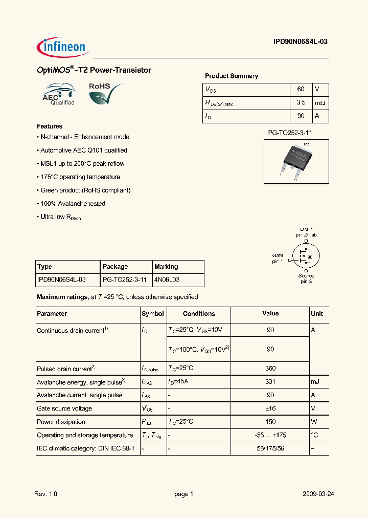 IPD90N06S4L-03_4571214.PDF Datasheet