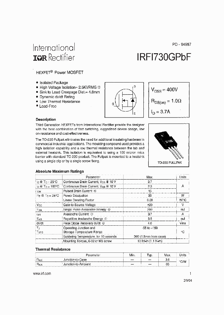 IRFI730GPBF_4450428.PDF Datasheet