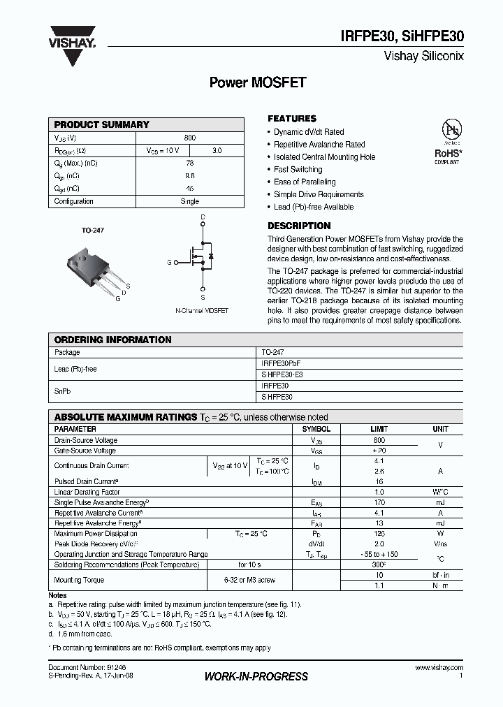 IRFPE30_4299714.PDF Datasheet