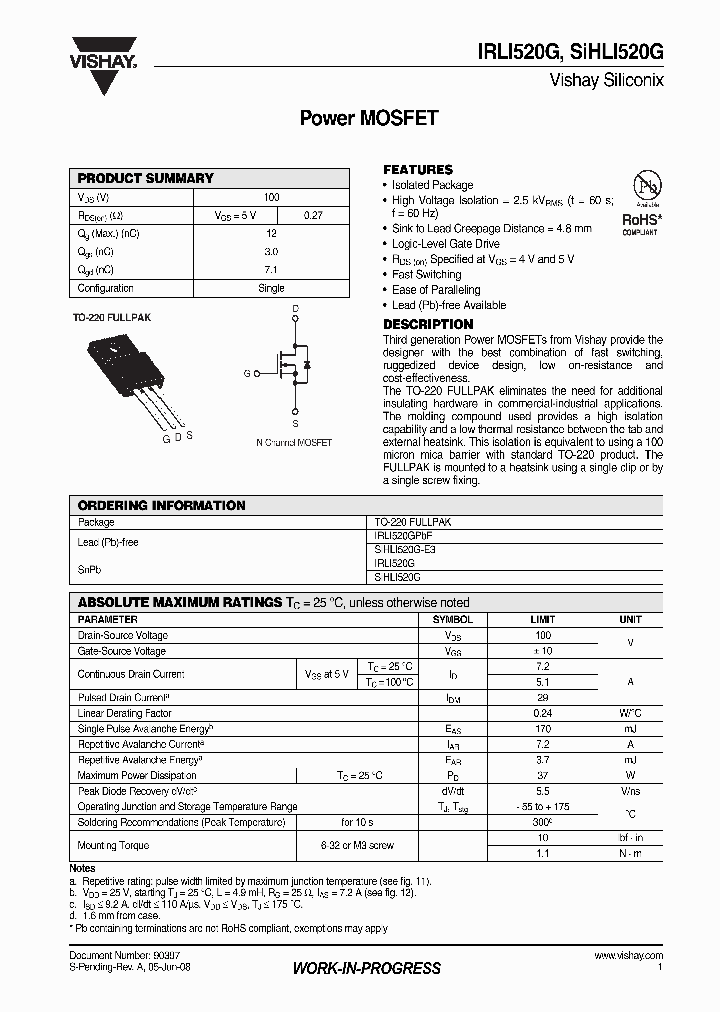 IRLI520G_4299863.PDF Datasheet
