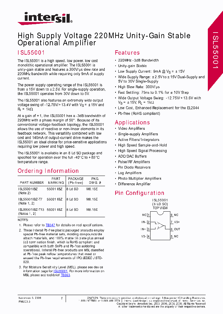ISL55001IBZ-T13_4905378.PDF Datasheet