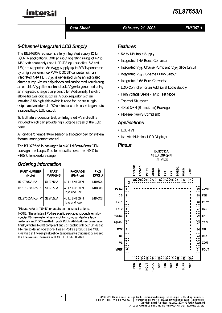 ISL97653A08_4234602.PDF Datasheet