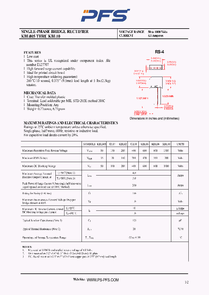 KBL005_4851172.PDF Datasheet