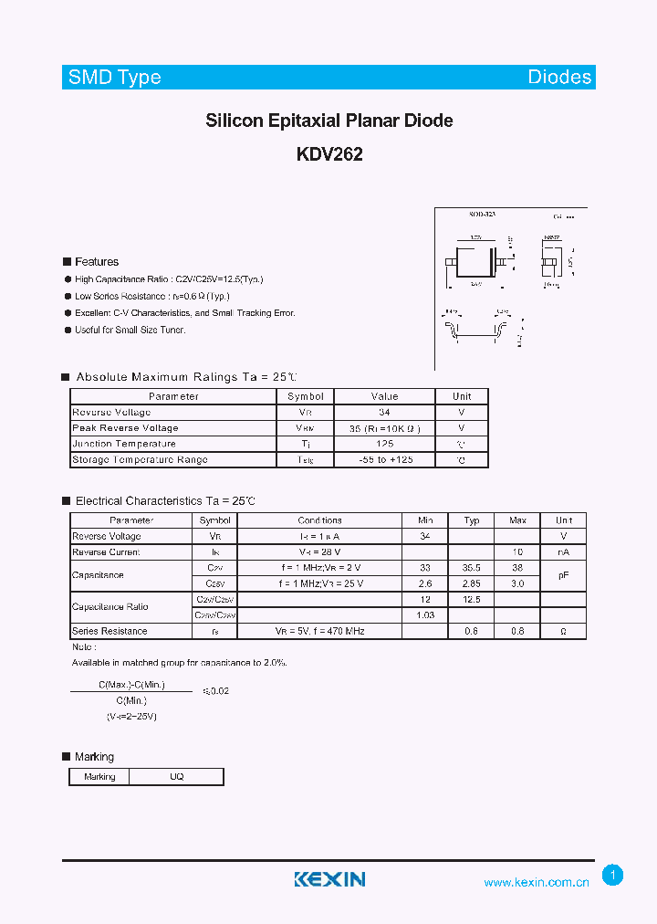 KDV262_4644236.PDF Datasheet