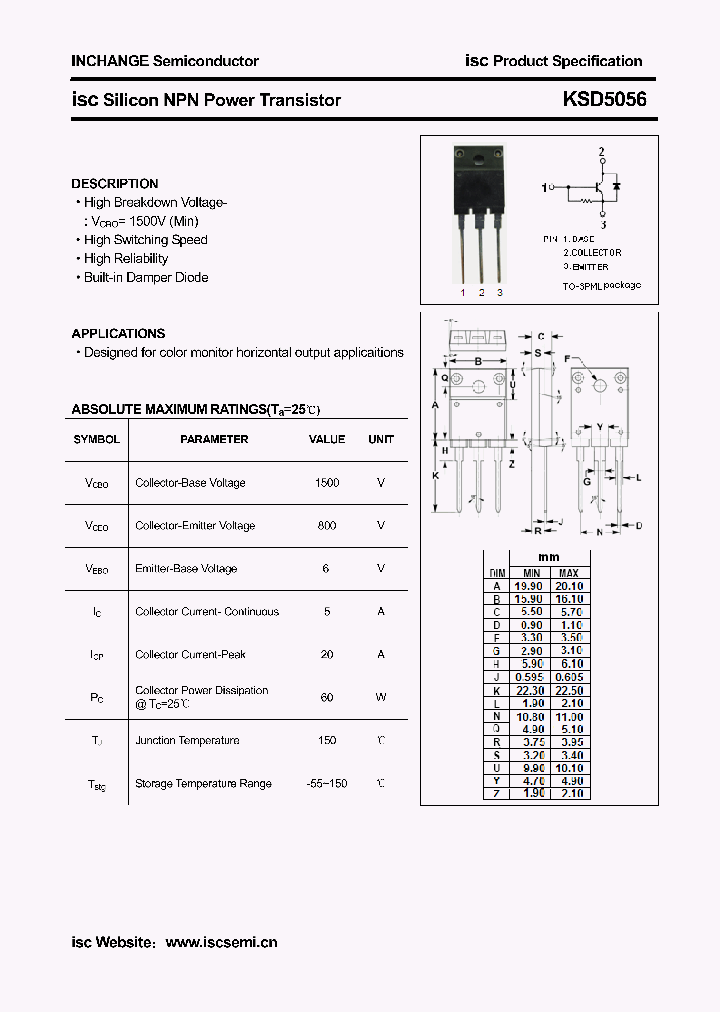 KSD5056_4465305.PDF Datasheet