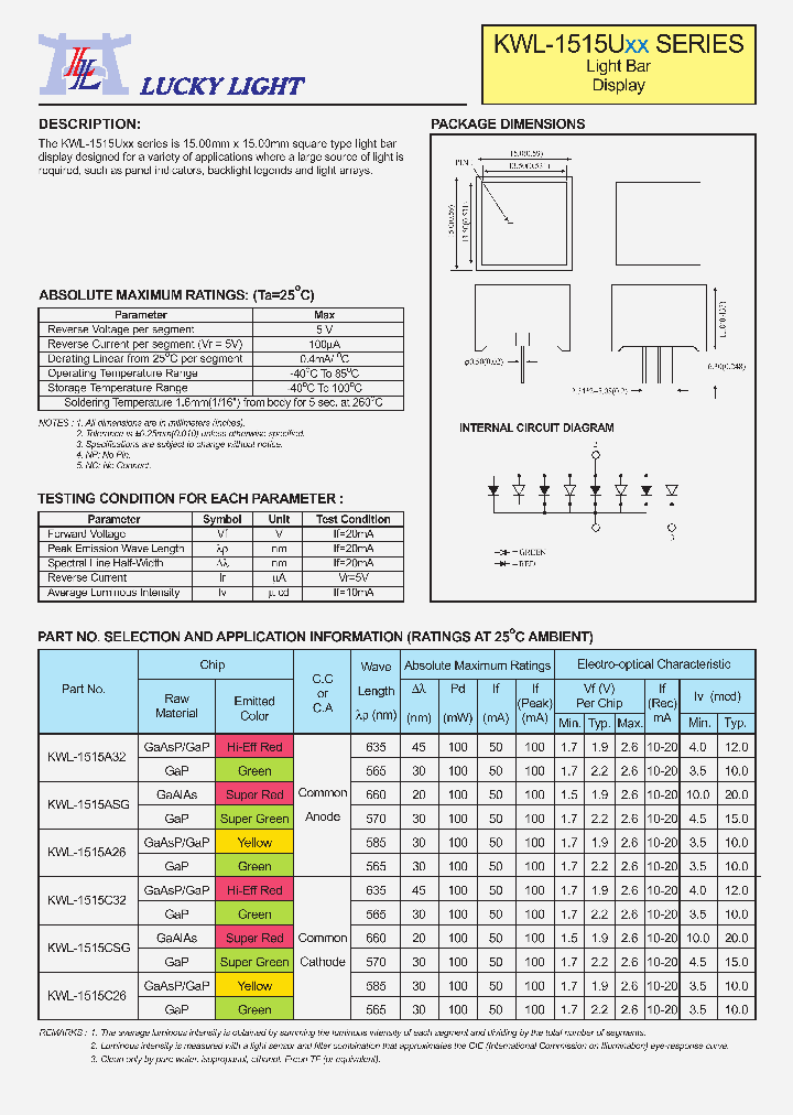KWL-1515A26_4310206.PDF Datasheet