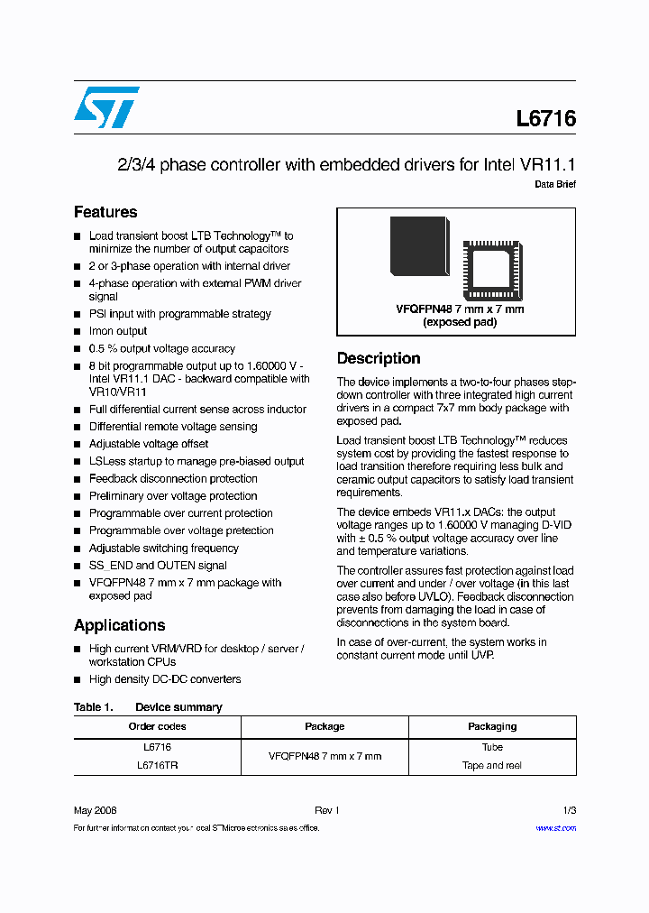 L6713A0805_4916158.PDF Datasheet