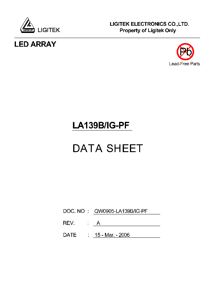 LA139B-IG-PF_4887839.PDF Datasheet