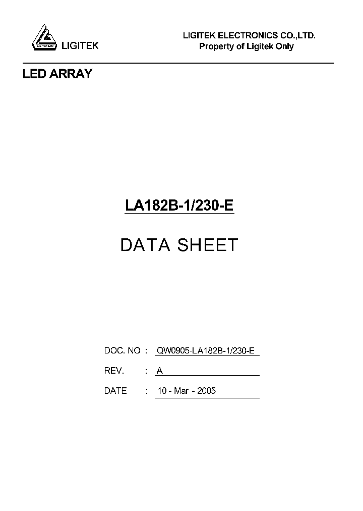 LA182B-1-230-E_4607486.PDF Datasheet