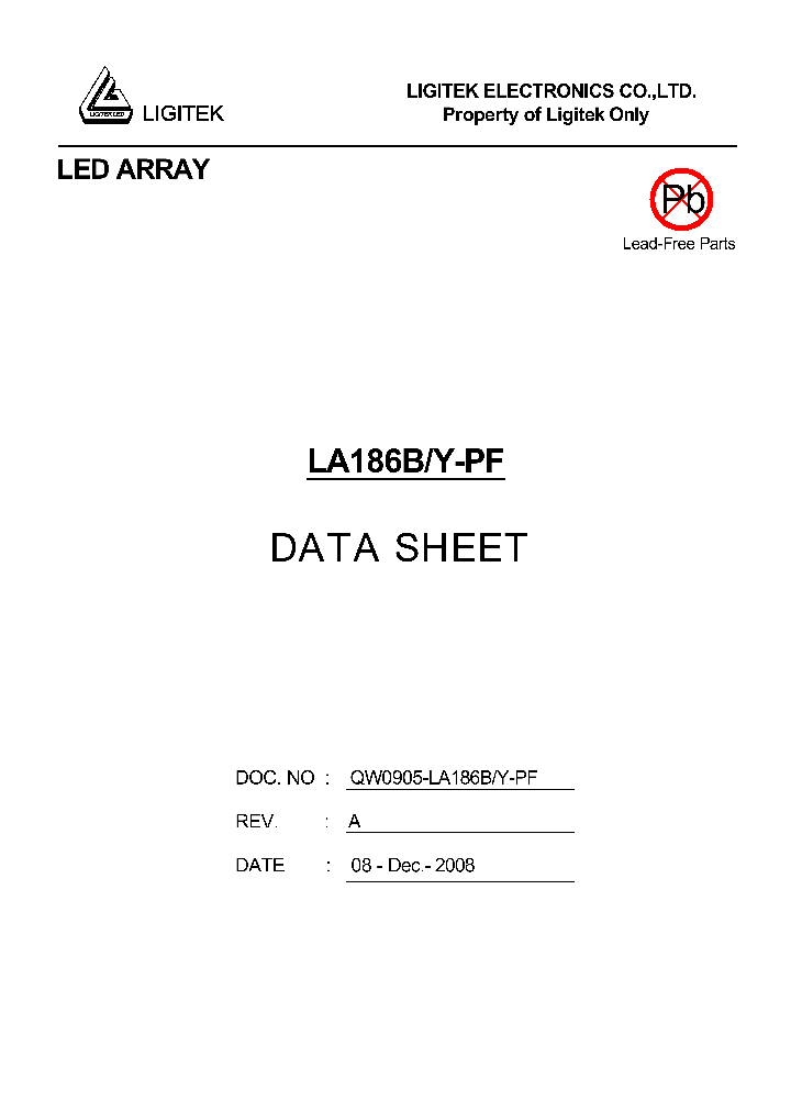 LA186B-Y-PF_4666139.PDF Datasheet
