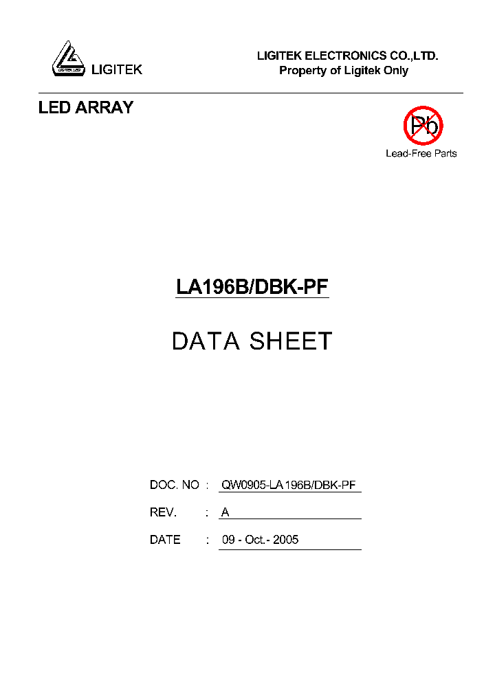 LA196B-DBK-PF_4669260.PDF Datasheet