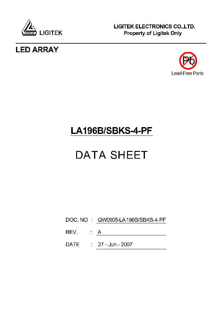 LA196B-SBKS-4-PF_4669267.PDF Datasheet