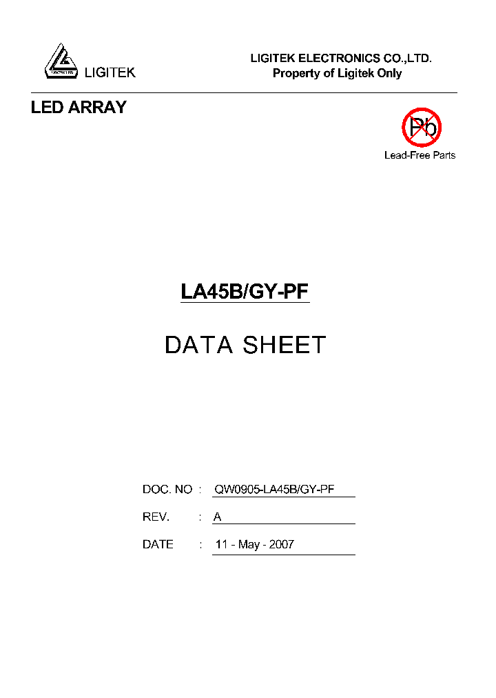 LA45B-GY-PF_4571413.PDF Datasheet