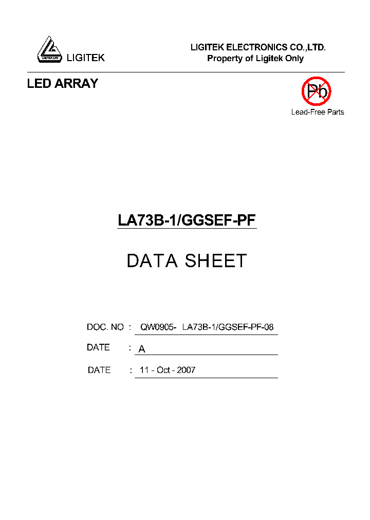 LA73B-1-GGSEF-PF_4611695.PDF Datasheet