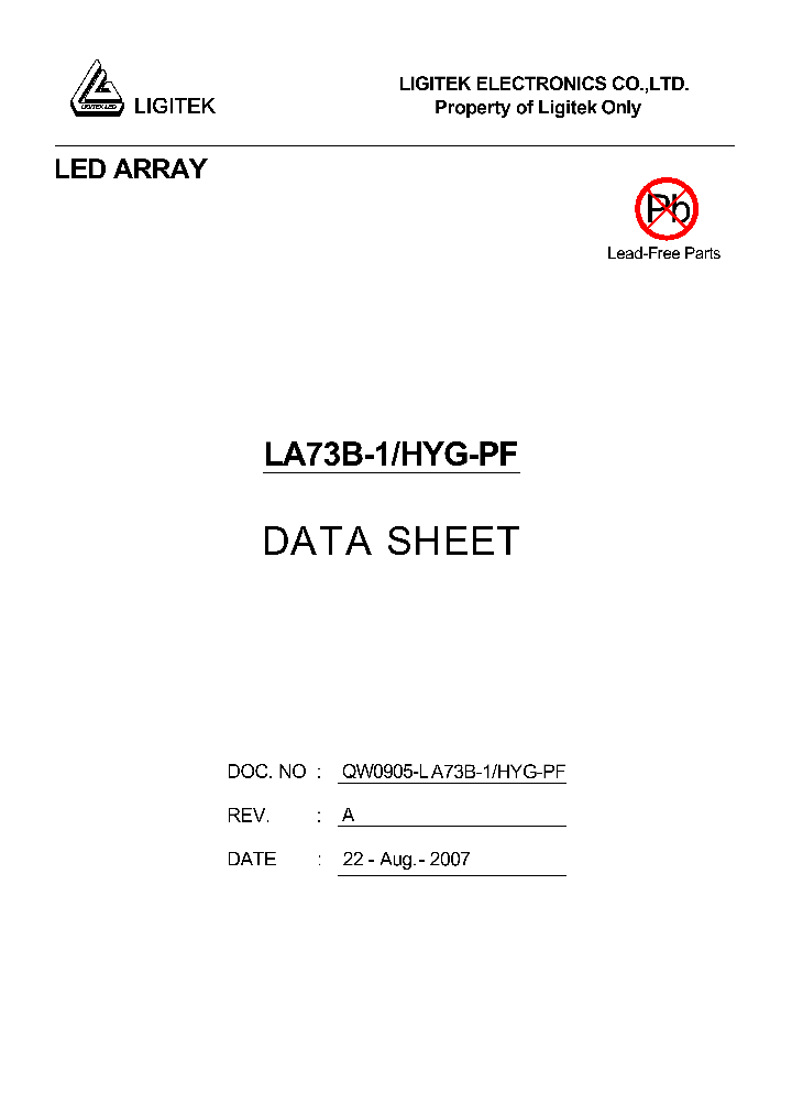 LA73B-1-HYG-PF_4532312.PDF Datasheet
