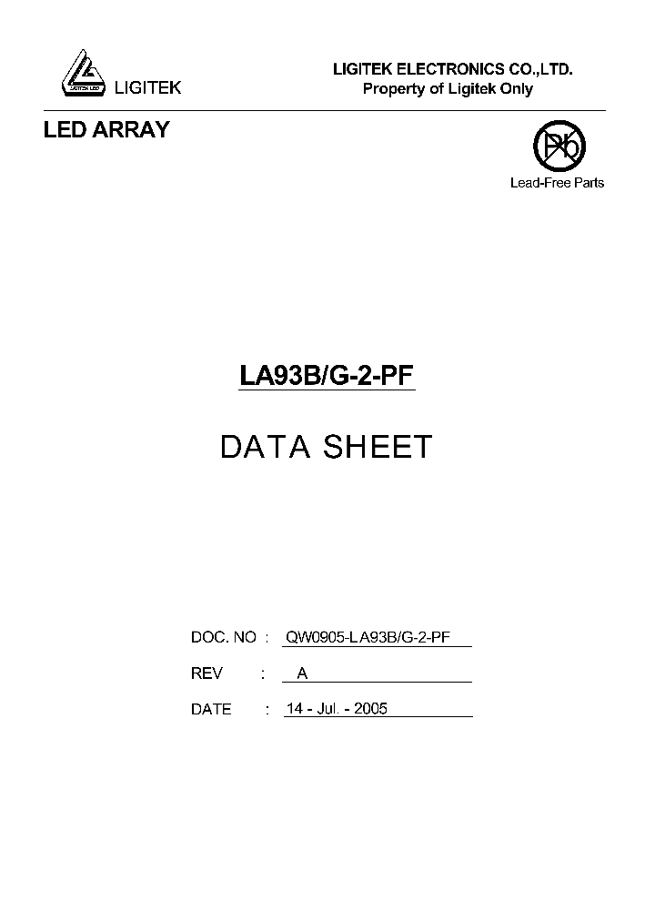 LA93B-G-2-PF_4538622.PDF Datasheet