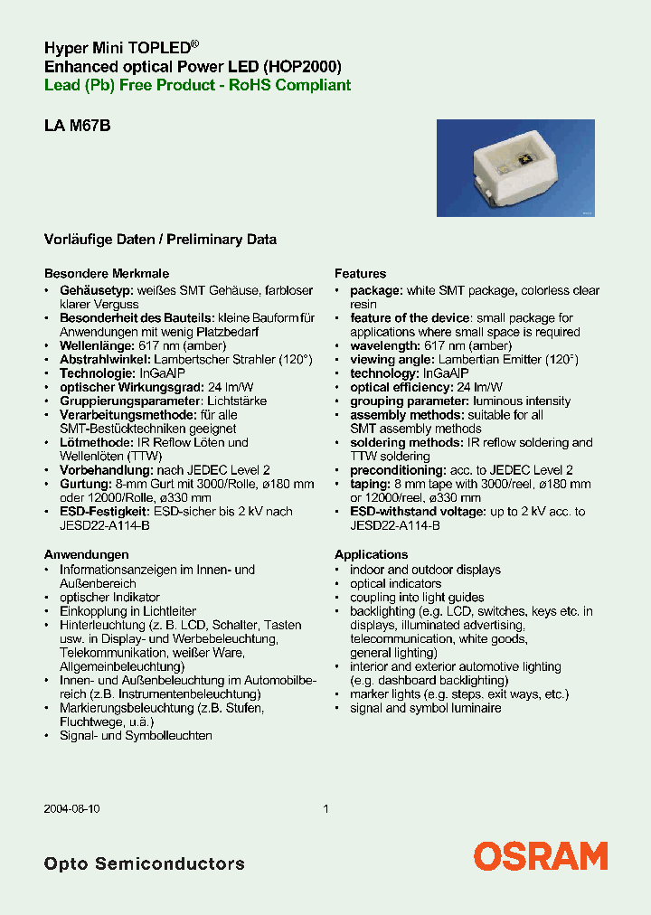 LAM67B_4168860.PDF Datasheet